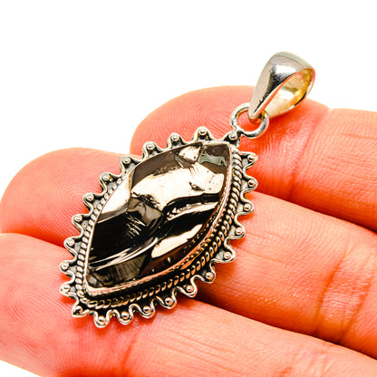 Shungite Pendants handcrafted by Ana Silver Co - PD754719