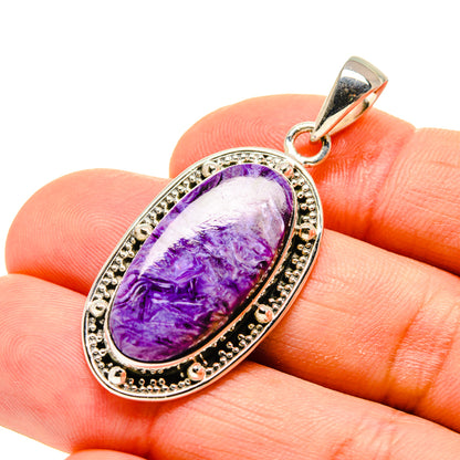 Charoite Pendants handcrafted by Ana Silver Co - PD754720