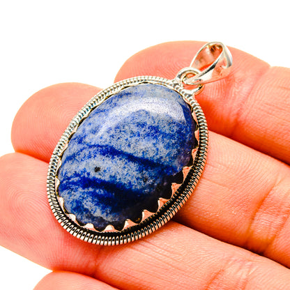 Sodalite Pendants handcrafted by Ana Silver Co - PD754721