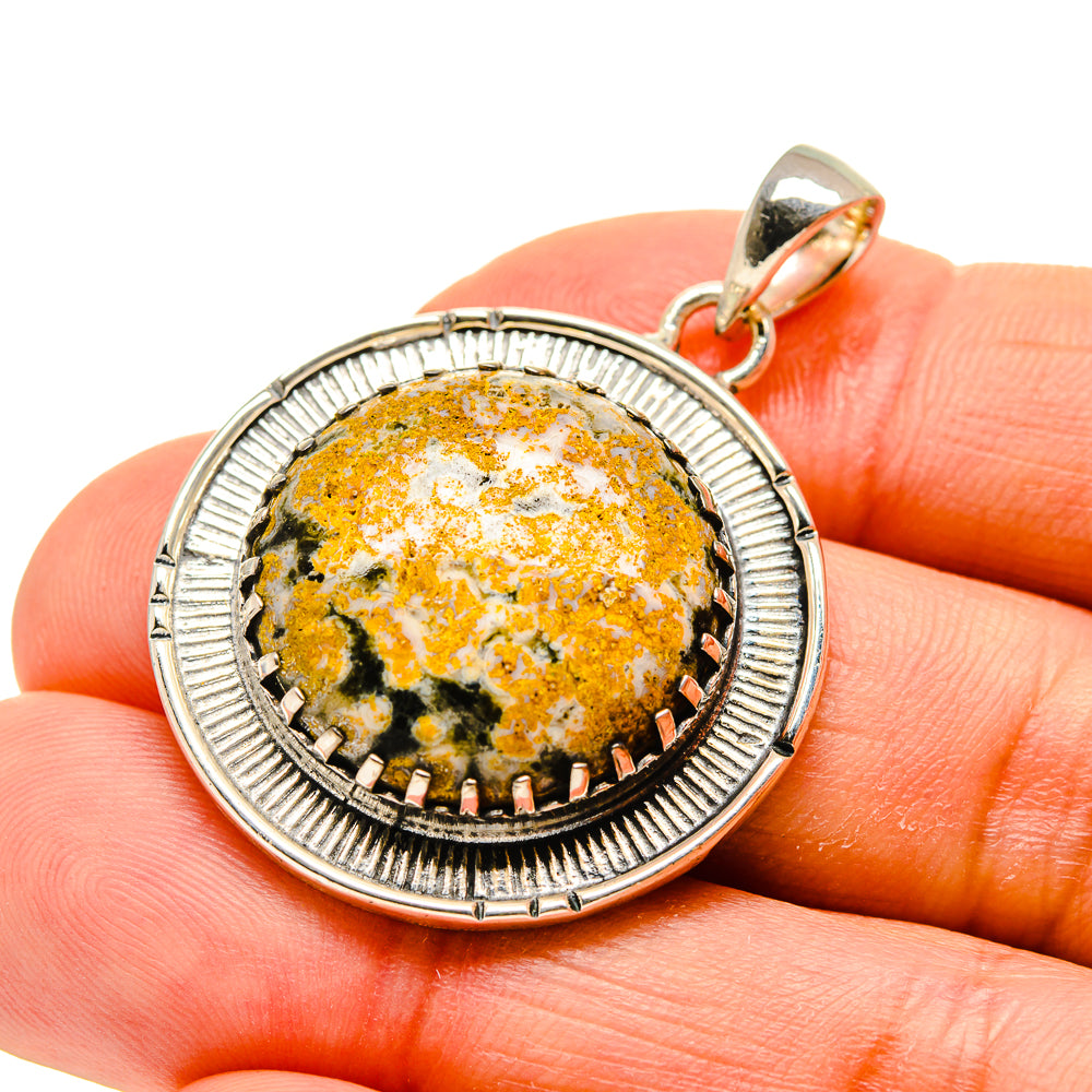 Ocean Jasper Pendants handcrafted by Ana Silver Co - PD754728