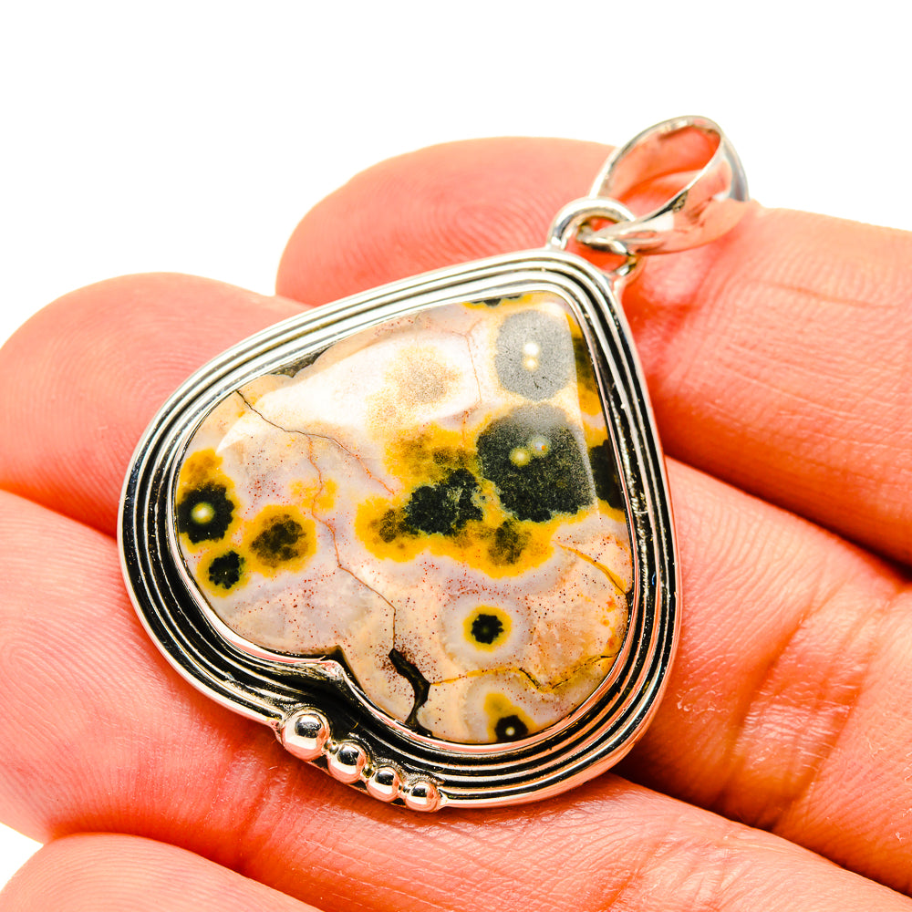 Ocean Jasper Pendants handcrafted by Ana Silver Co - PD754730