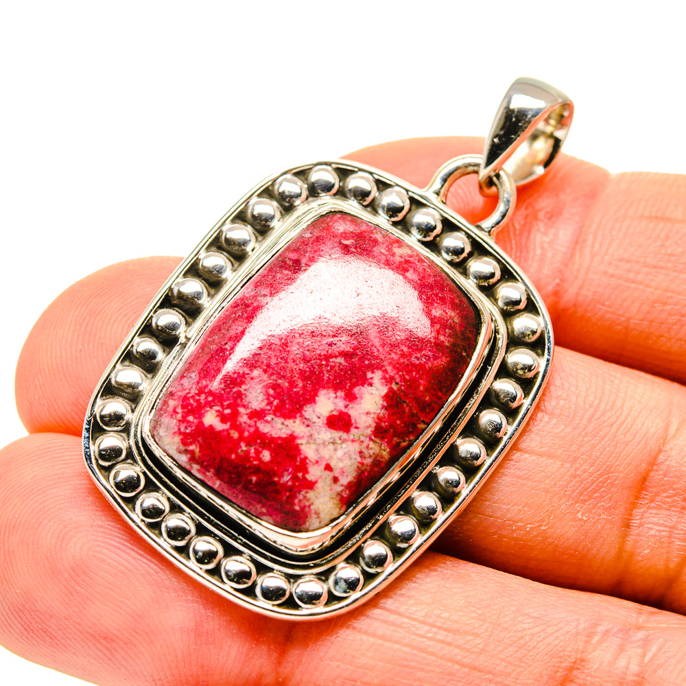 Thulite Pendants handcrafted by Ana Silver Co - PD754732