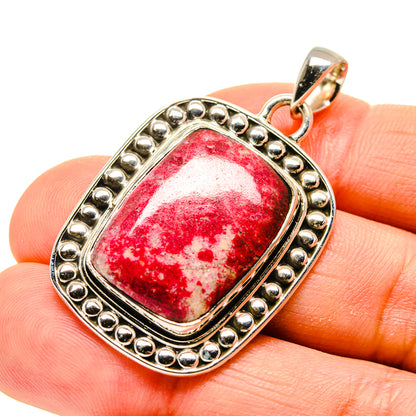 Thulite Pendants handcrafted by Ana Silver Co - PD754732