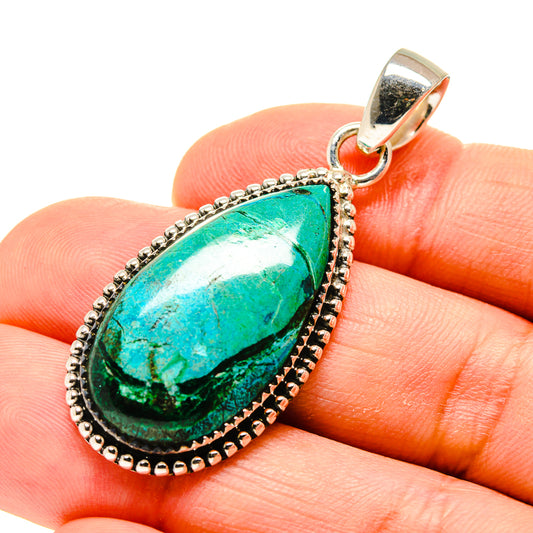 Chrysocolla Pendants handcrafted by Ana Silver Co - PD754736