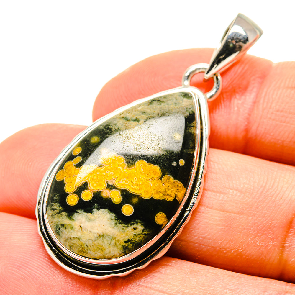 Ocean Jasper Pendants handcrafted by Ana Silver Co - PD754751