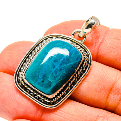 Chrysocolla Pendants handcrafted by Ana Silver Co - PD754759