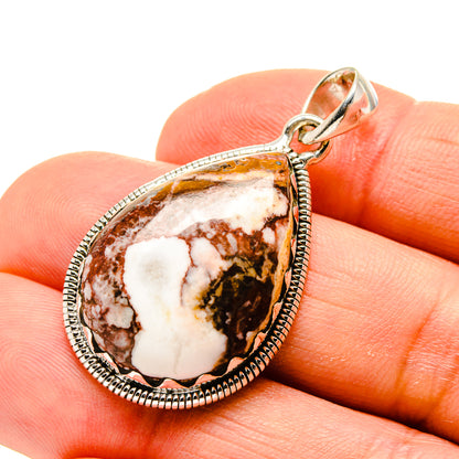 Peanut Wood Jasper Pendants handcrafted by Ana Silver Co - PD754763