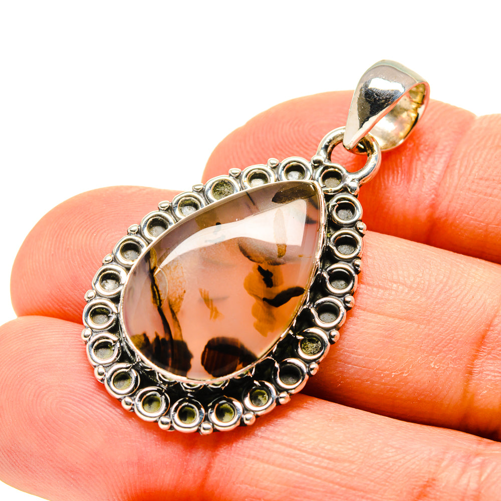Montana Agate Pendants handcrafted by Ana Silver Co - PD754765