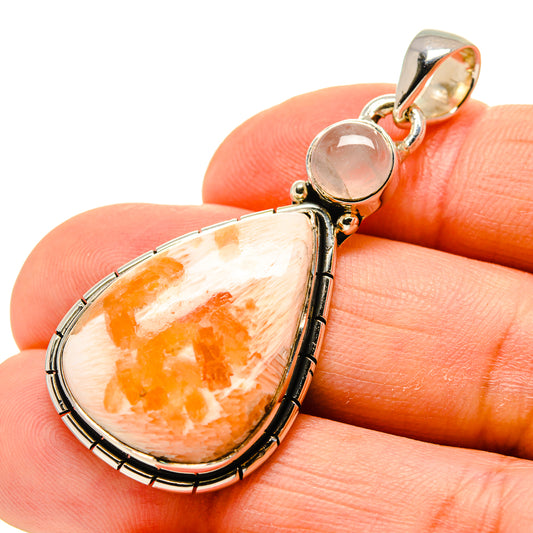 Scolecite Pendants handcrafted by Ana Silver Co - PD754768