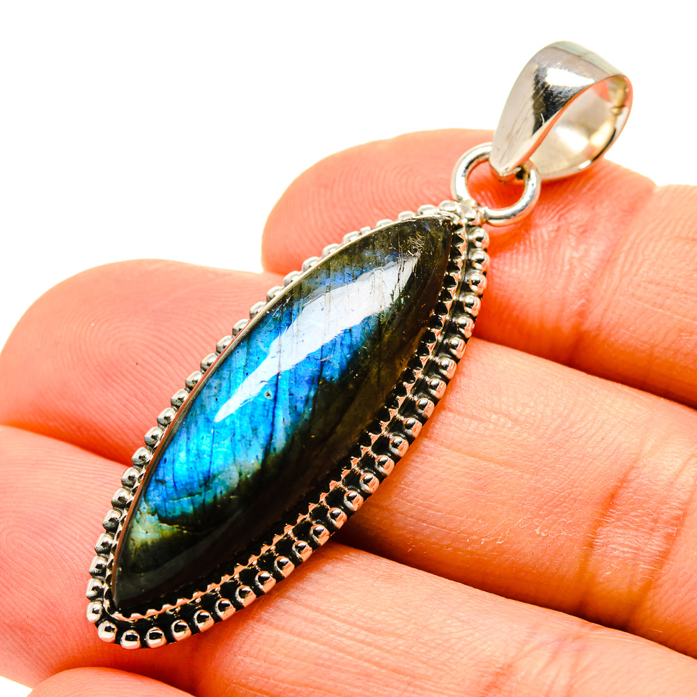 Labradorite Pendants handcrafted by Ana Silver Co - PD754774