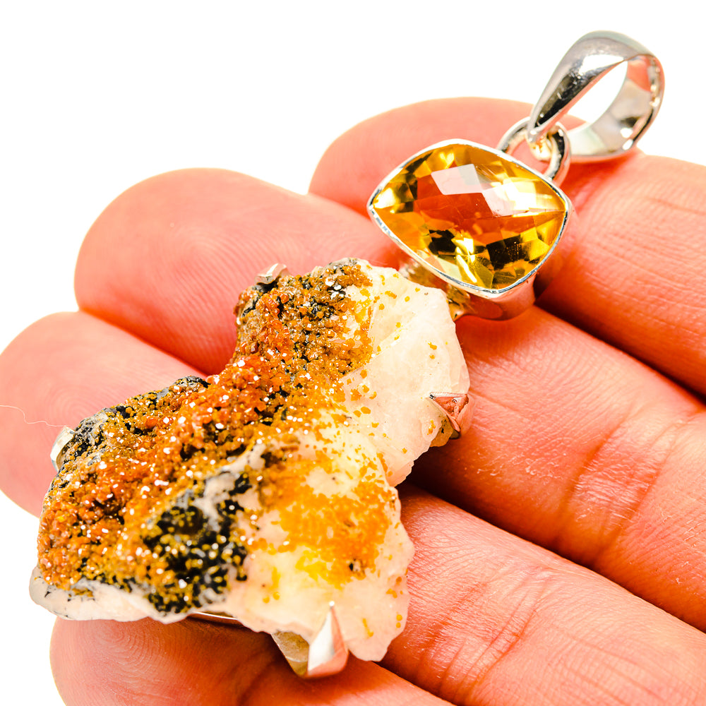 Vanadinite Pendants handcrafted by Ana Silver Co - PD754788