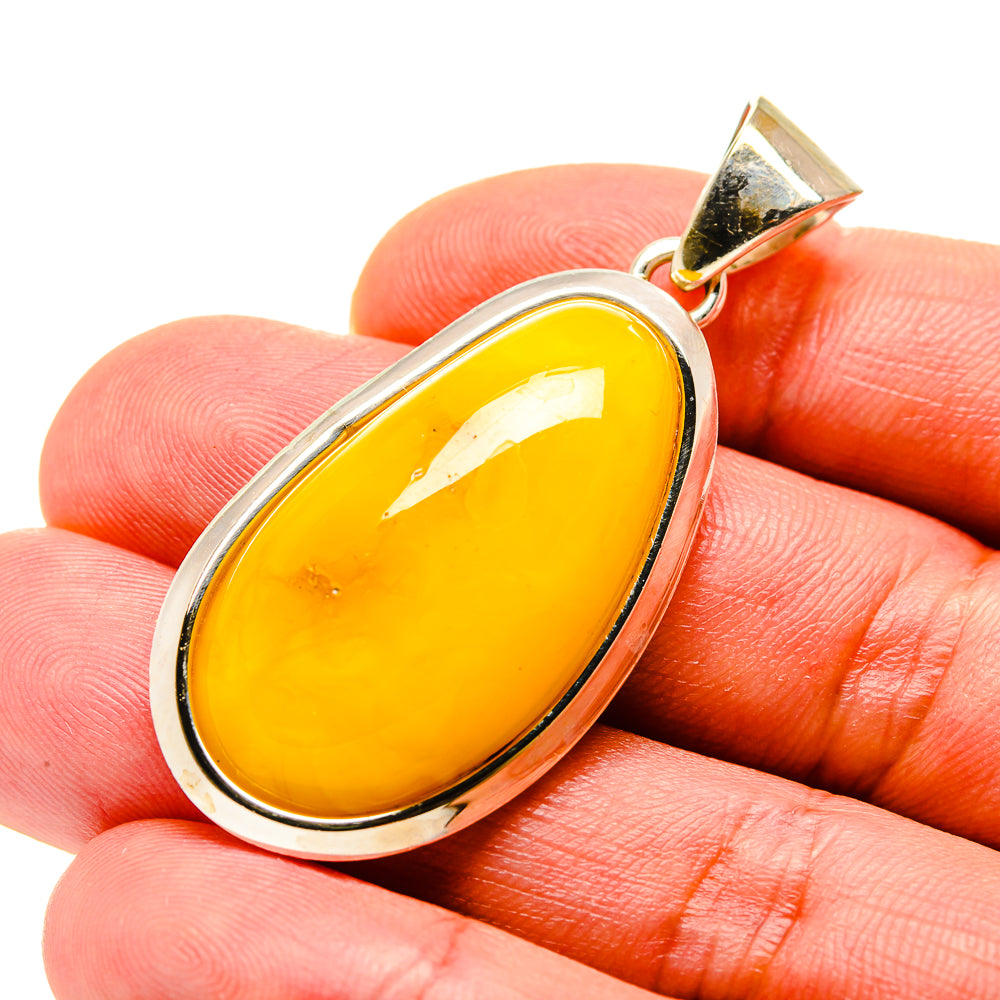 Baltic Amber Pendants handcrafted by Ana Silver Co - PD754797