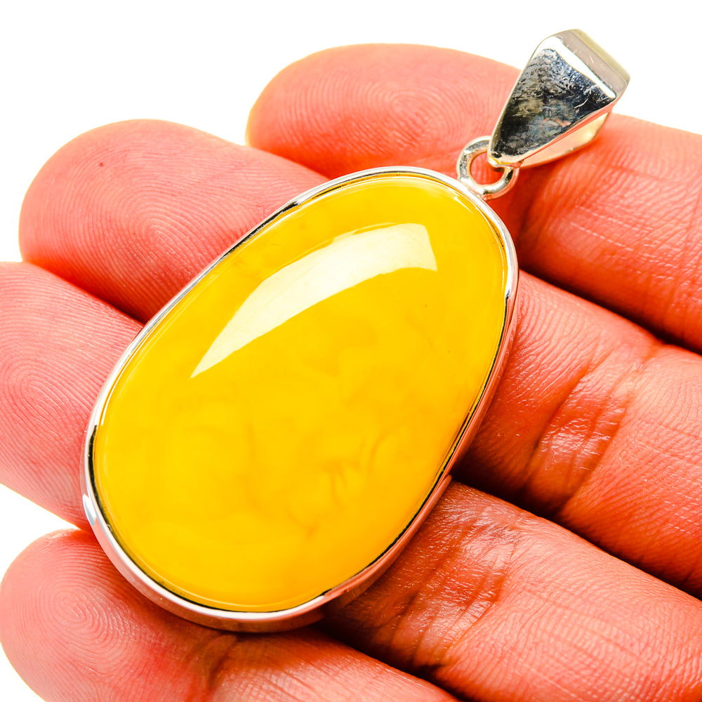 Baltic Amber Pendants handcrafted by Ana Silver Co - PD754798