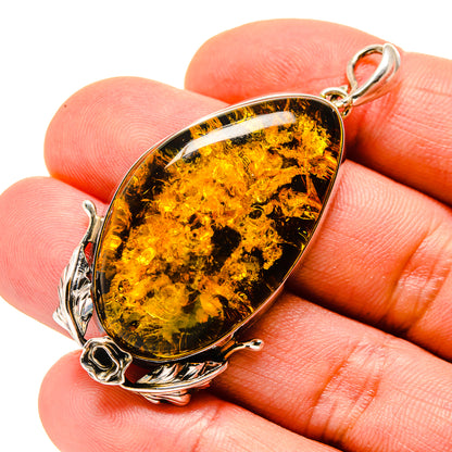 Baltic Amber Pendants handcrafted by Ana Silver Co - PD754799