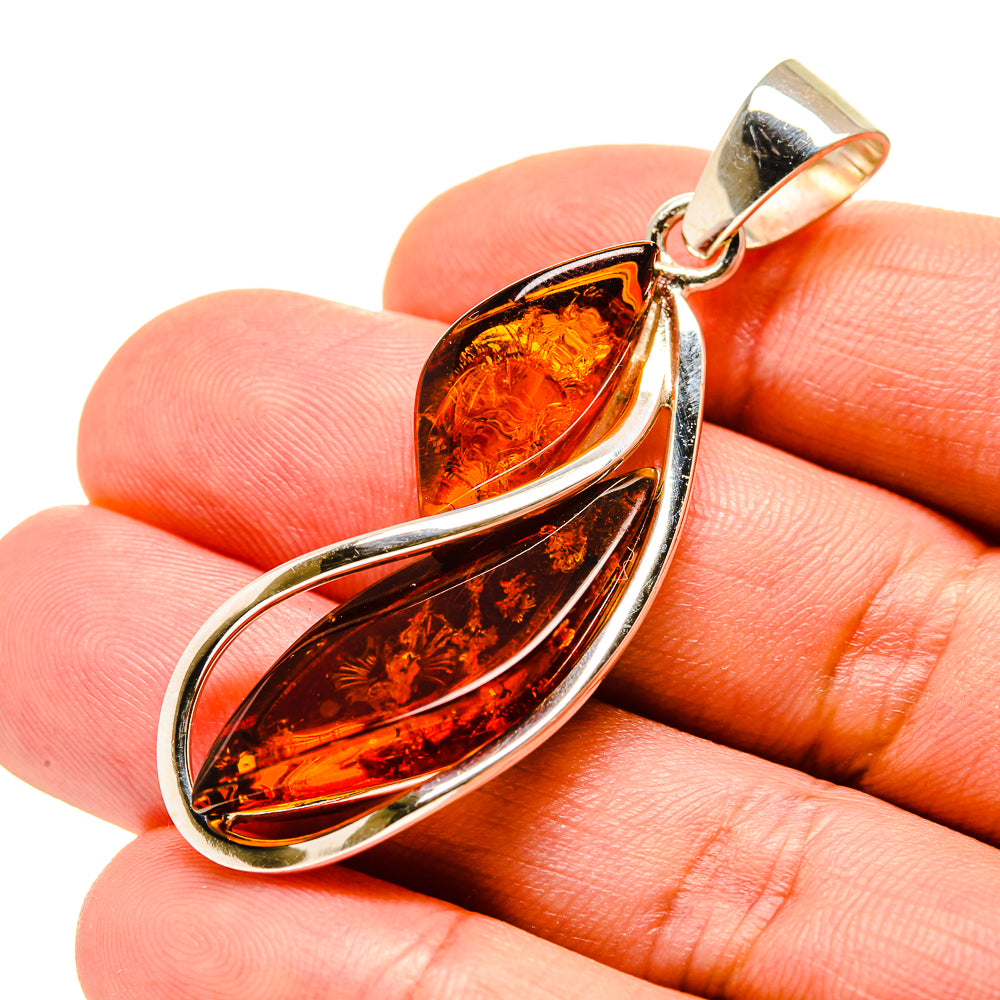 Baltic Amber Pendants handcrafted by Ana Silver Co - PD754800