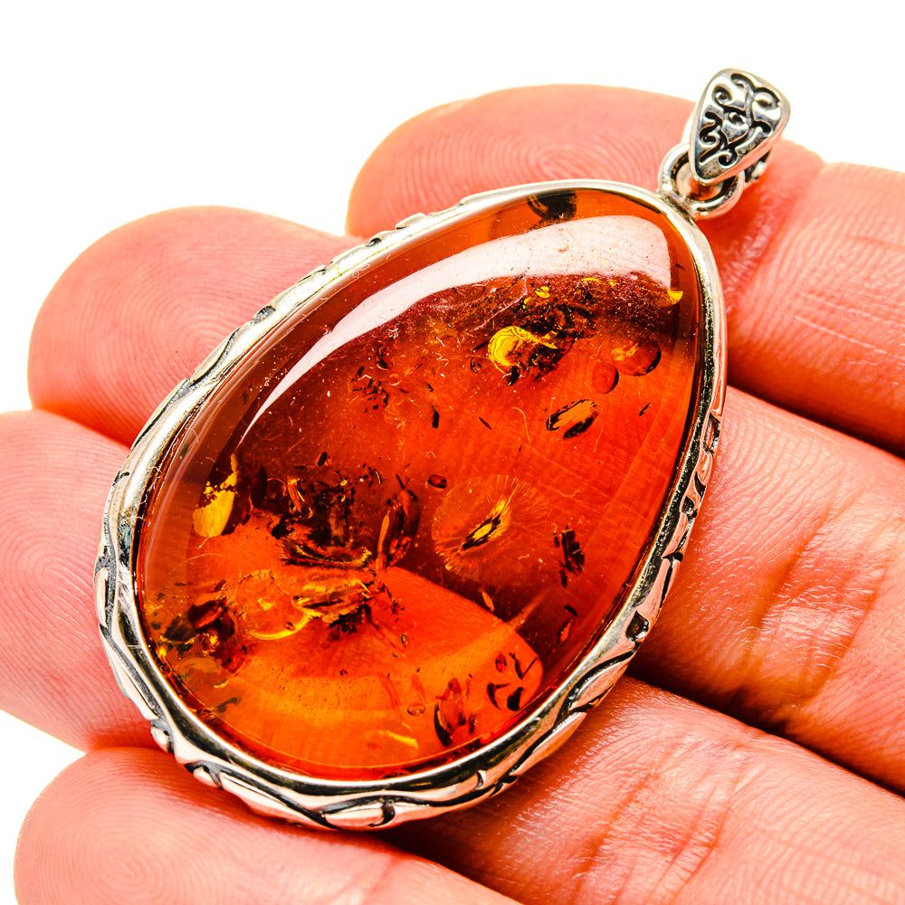 Baltic Amber Pendants handcrafted by Ana Silver Co - PD754808