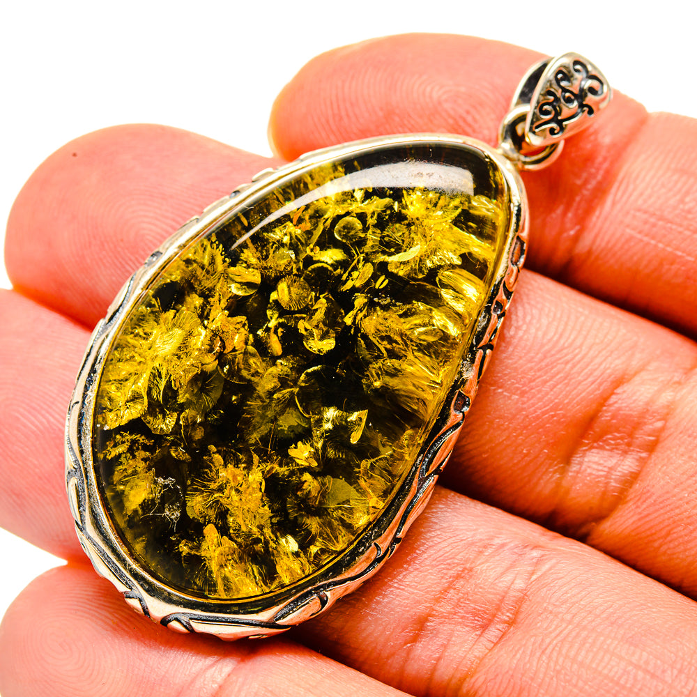 Baltic Amber Pendants handcrafted by Ana Silver Co - PD754809
