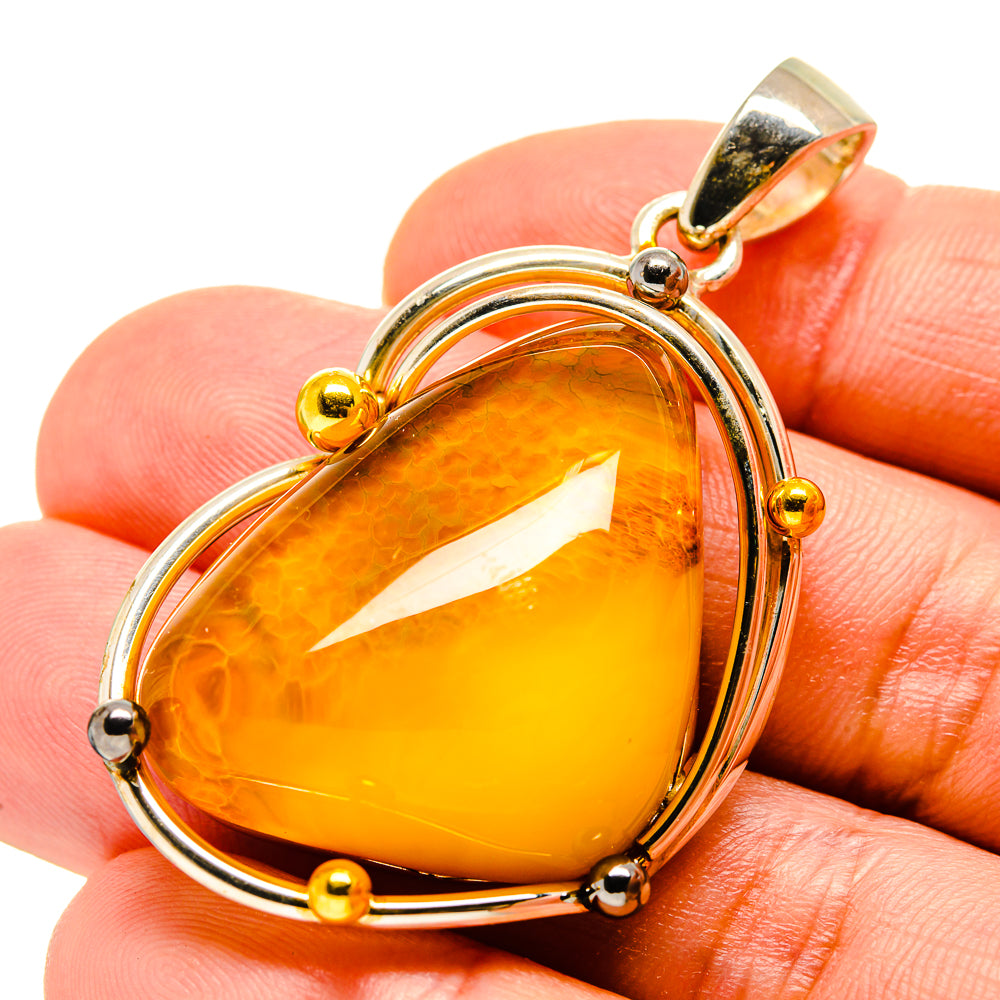 Baltic Amber Pendants handcrafted by Ana Silver Co - PD754810