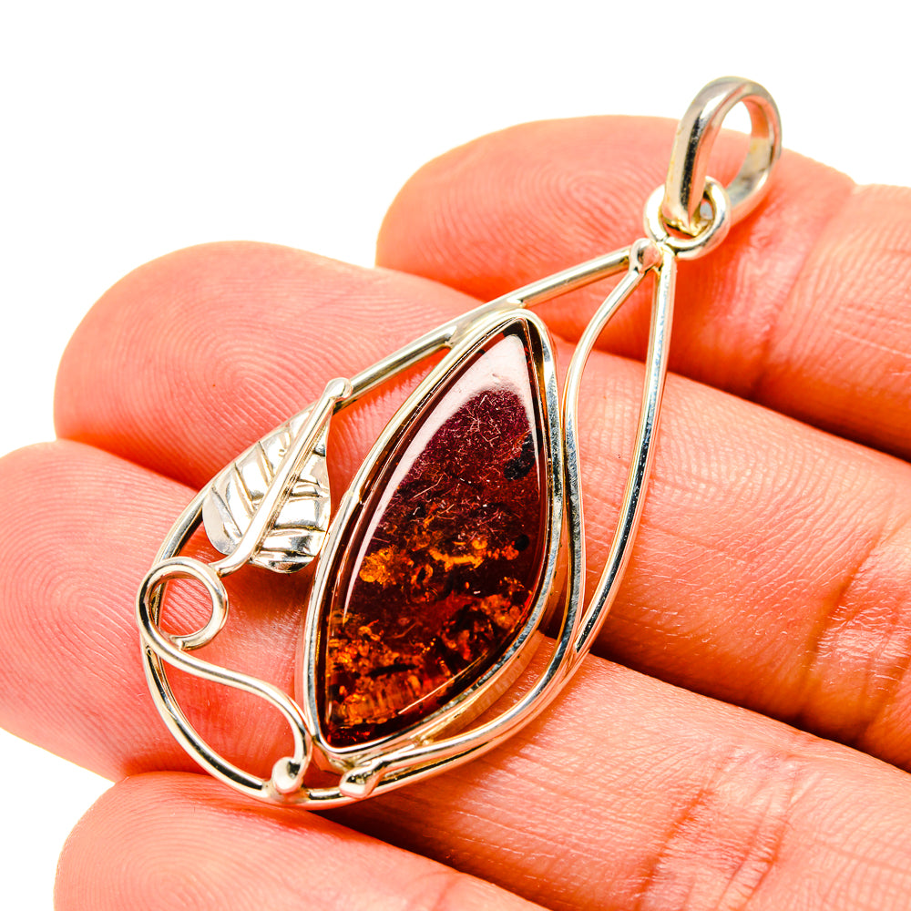 Baltic Amber Pendants handcrafted by Ana Silver Co - PD754812