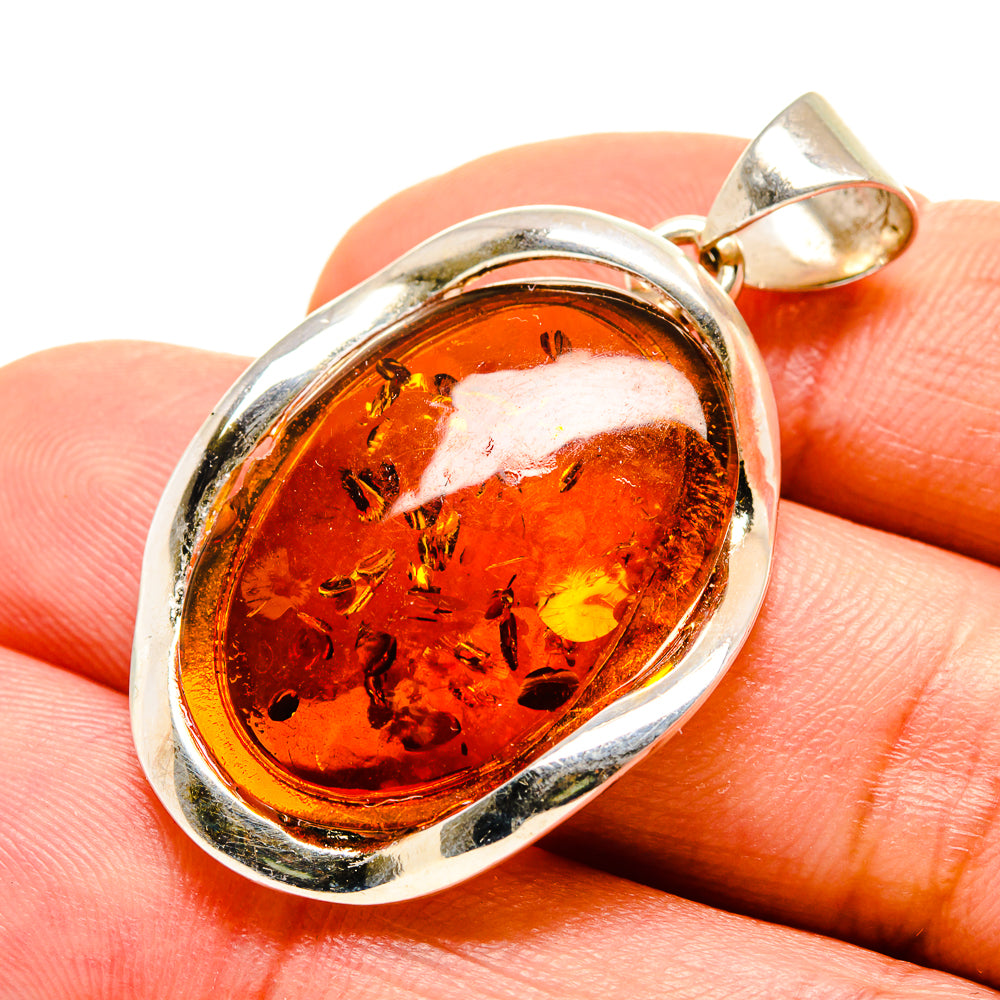 Baltic Amber Pendants handcrafted by Ana Silver Co - PD754830