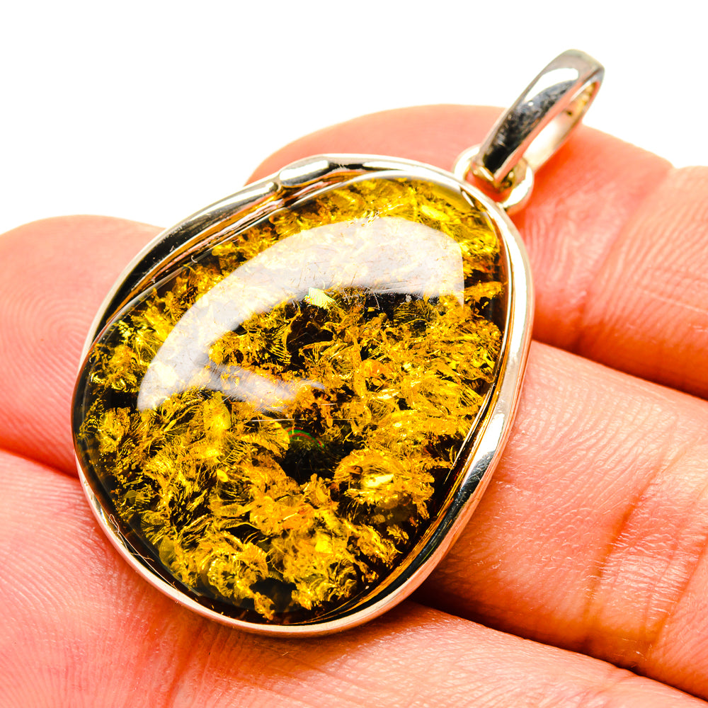 Baltic Amber Pendants handcrafted by Ana Silver Co - PD754834