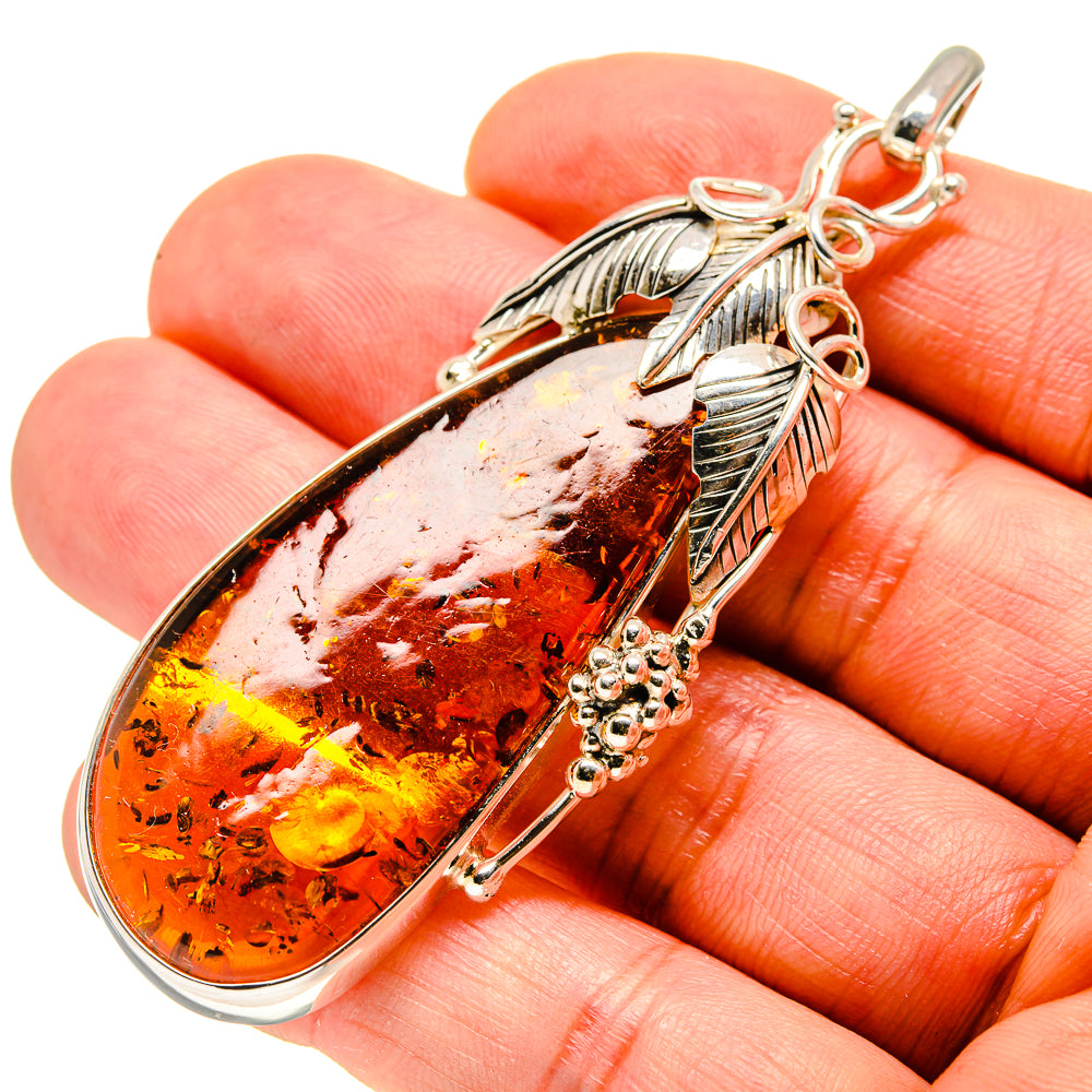 Baltic Amber Pendants handcrafted by Ana Silver Co - PD754860