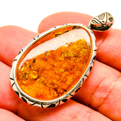 Baltic Amber Pendants handcrafted by Ana Silver Co - PD754899