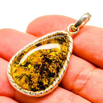 Baltic Amber Pendants handcrafted by Ana Silver Co - PD754900
