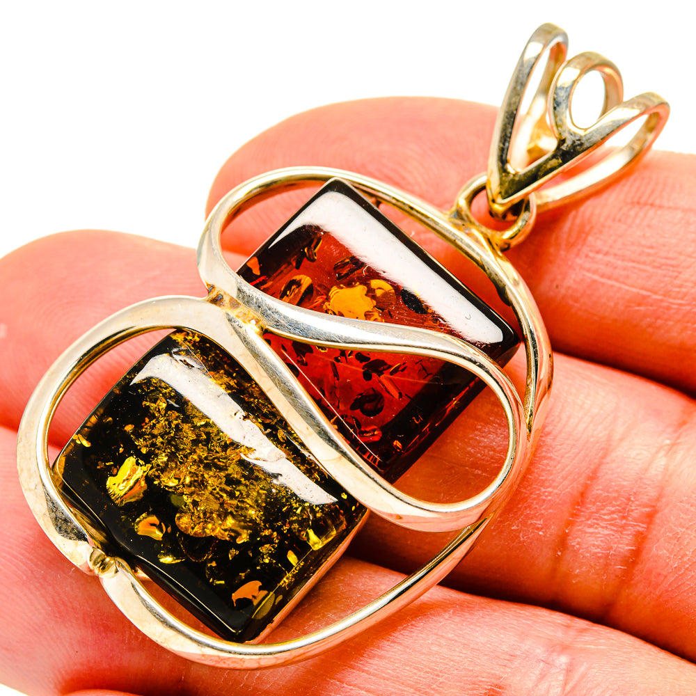 Baltic Amber Pendants handcrafted by Ana Silver Co - PD754902
