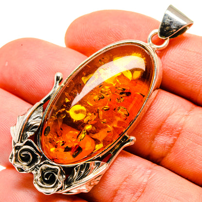 Baltic Amber Pendants handcrafted by Ana Silver Co - PD754904