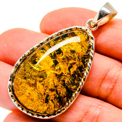 Baltic Amber Pendants handcrafted by Ana Silver Co - PD754908