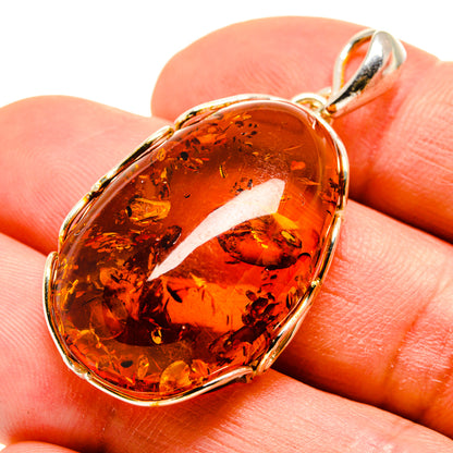 Baltic Amber Pendants handcrafted by Ana Silver Co - PD754916