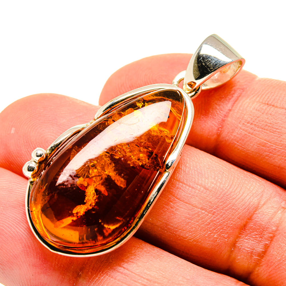 Baltic Amber Pendants handcrafted by Ana Silver Co - PD754920