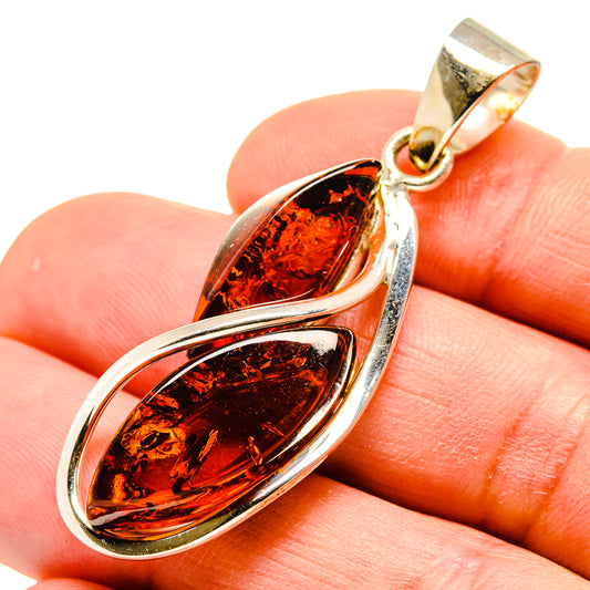 Baltic Amber Pendants handcrafted by Ana Silver Co - PD754921