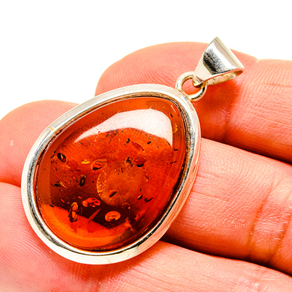 Baltic Amber Pendants handcrafted by Ana Silver Co - PD754922