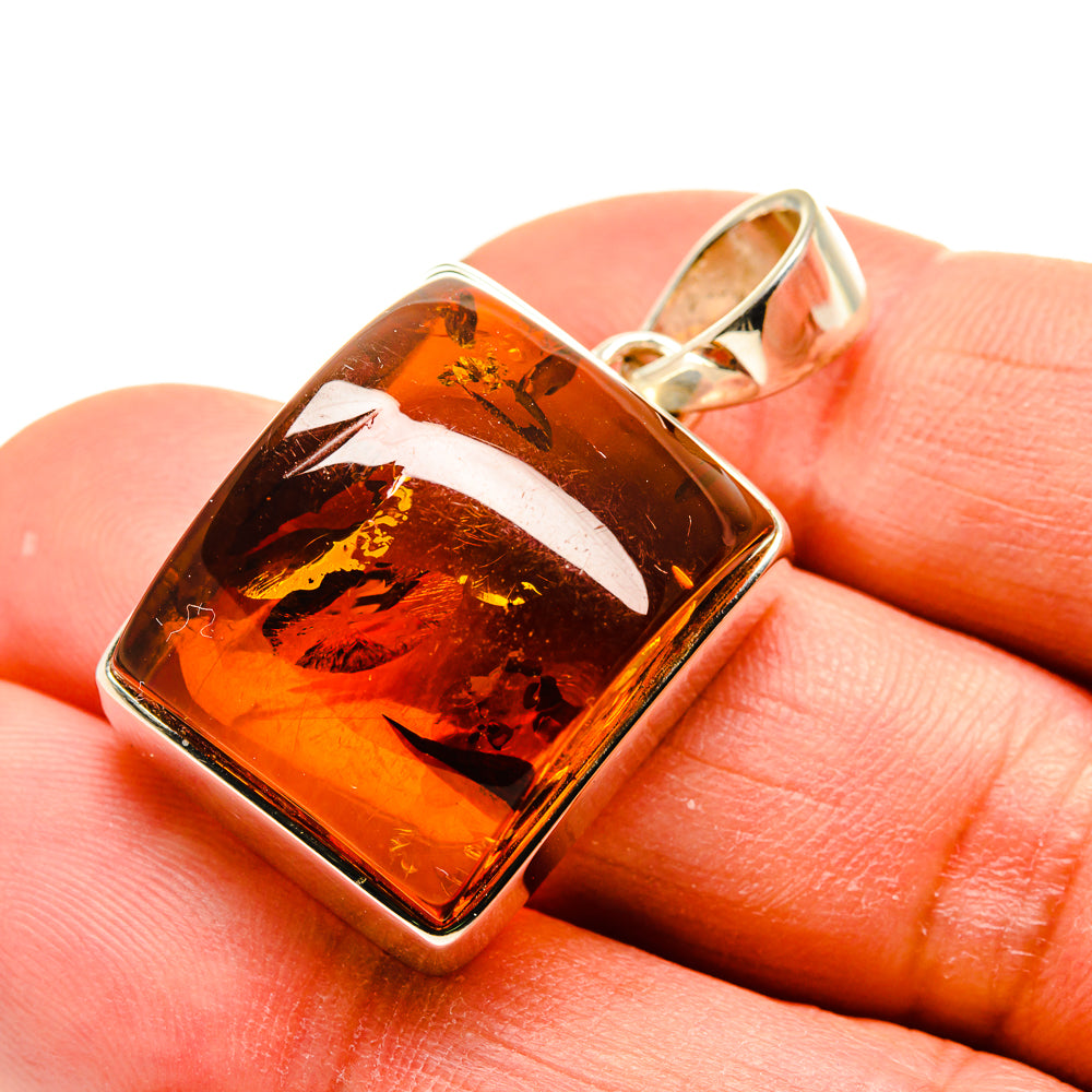 Baltic Amber Pendants handcrafted by Ana Silver Co - PD754925