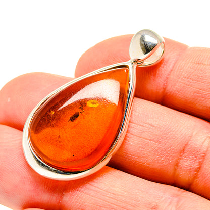 Baltic Amber Pendants handcrafted by Ana Silver Co - PD754928