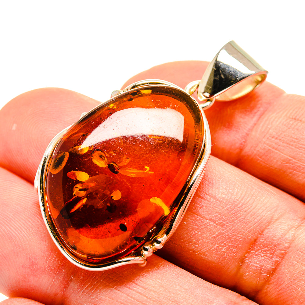 Baltic Amber Pendants handcrafted by Ana Silver Co - PD754929