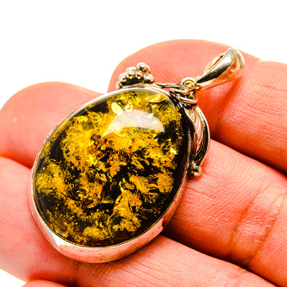 Baltic Amber Pendants handcrafted by Ana Silver Co - PD754930