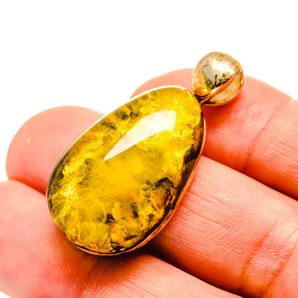 Baltic Amber Pendants handcrafted by Ana Silver Co - PD754932