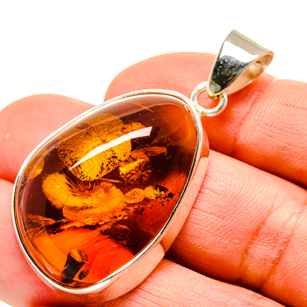 Baltic Amber Pendants handcrafted by Ana Silver Co - PD754933
