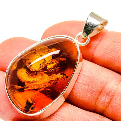 Baltic Amber Pendants handcrafted by Ana Silver Co - PD754933