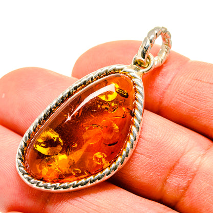 Baltic Amber Pendants handcrafted by Ana Silver Co - PD754934