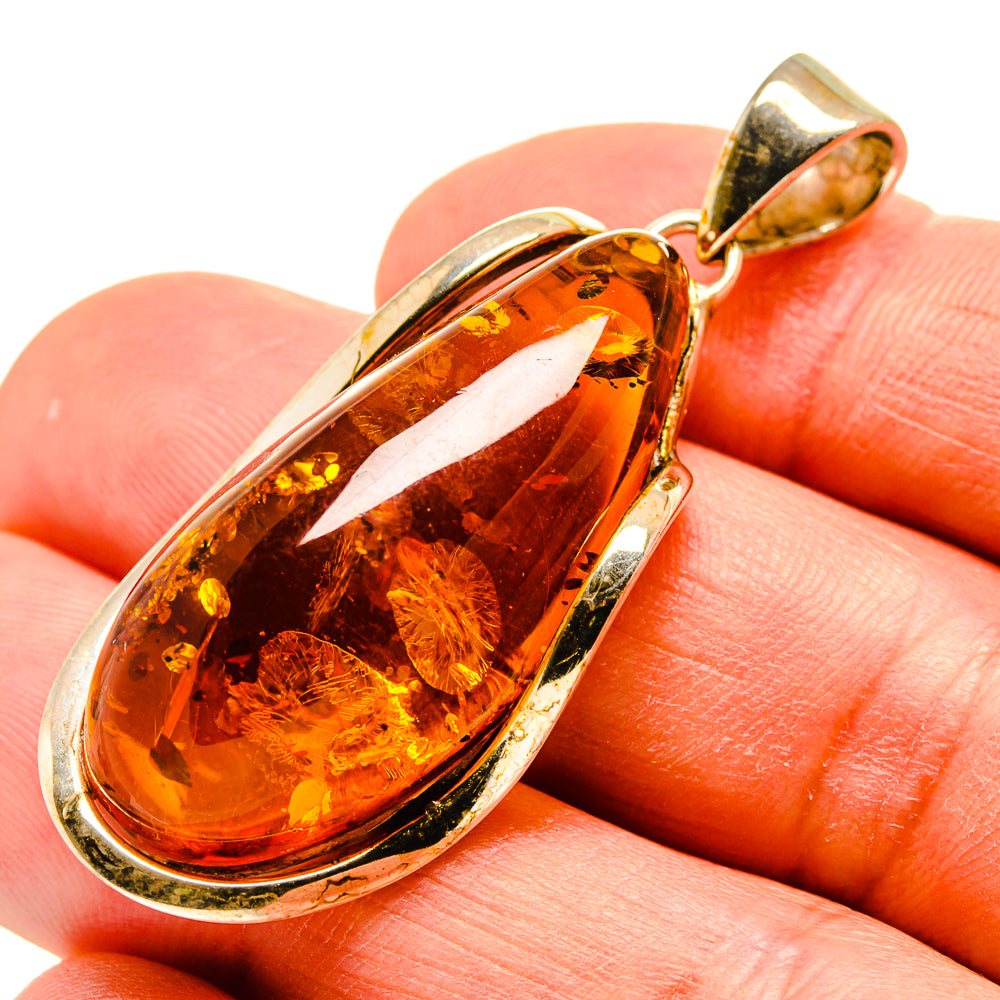 Baltic Amber Pendants handcrafted by Ana Silver Co - PD754942