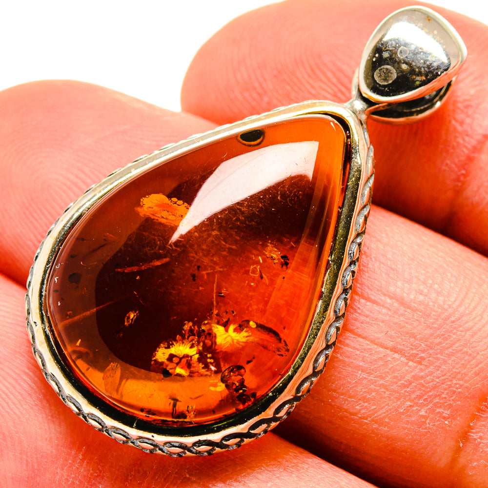 Baltic Amber Pendants handcrafted by Ana Silver Co - PD754950