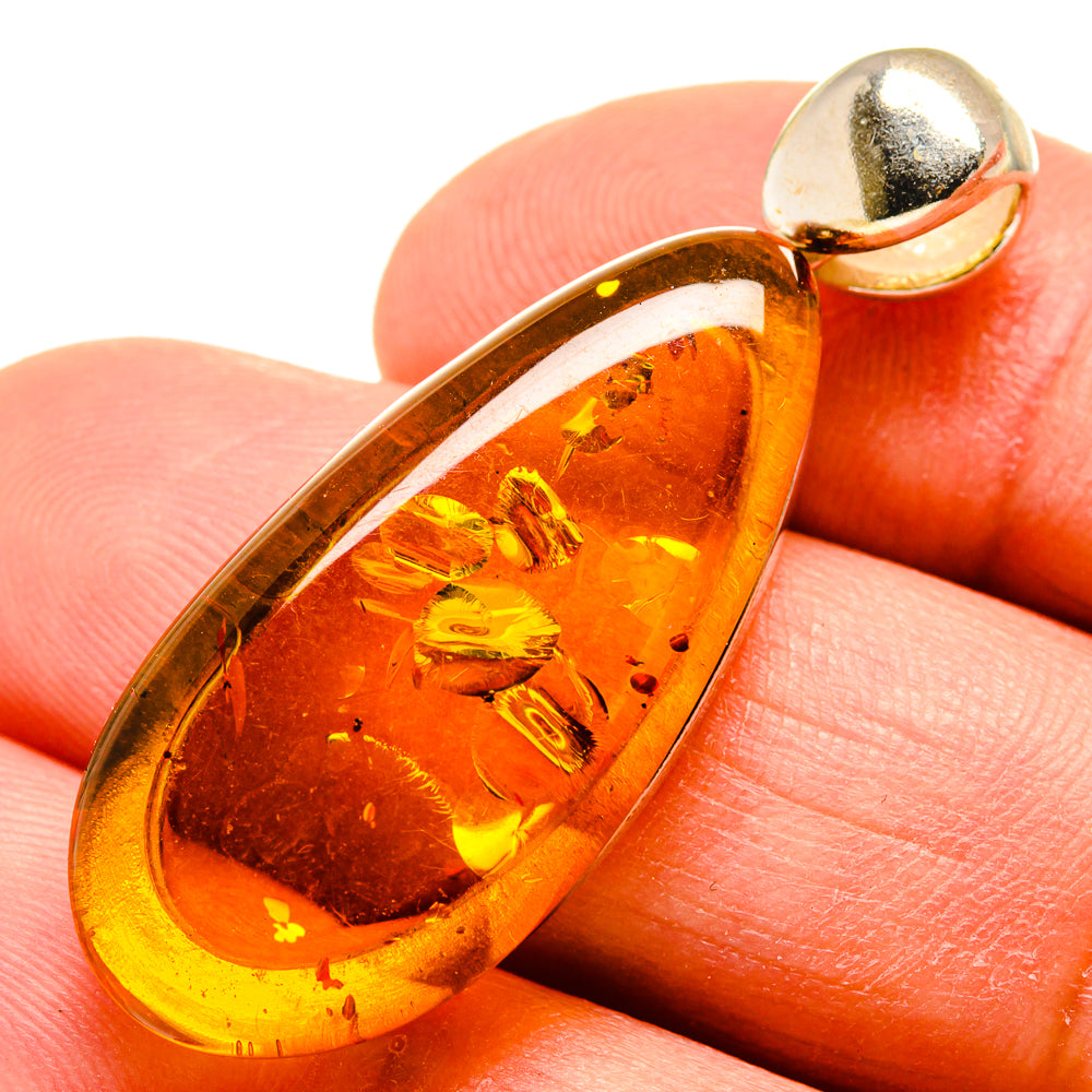 Baltic Amber Pendants handcrafted by Ana Silver Co - PD754951