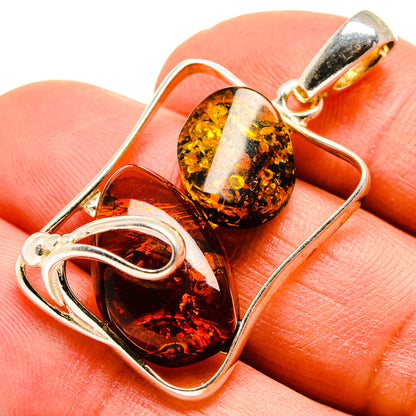 Baltic Amber Pendants handcrafted by Ana Silver Co - PD754952
