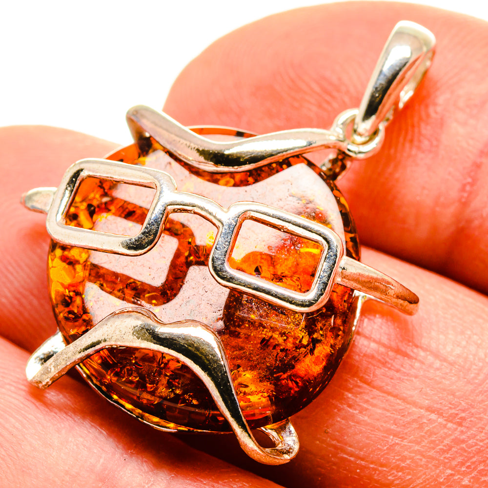 Baltic Amber Pendants handcrafted by Ana Silver Co - PD754959