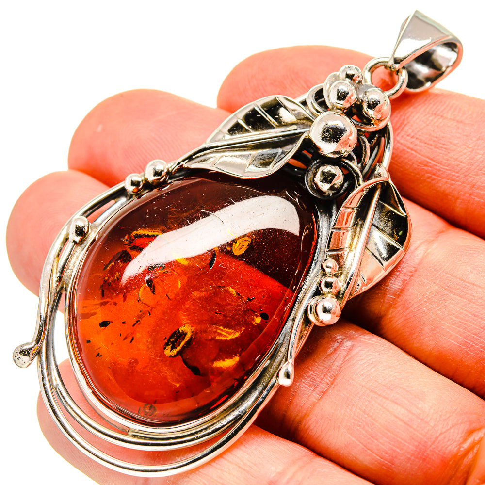 Baltic Amber Pendants handcrafted by Ana Silver Co - PD754969