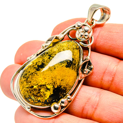 Baltic Amber Pendants handcrafted by Ana Silver Co - PD754971